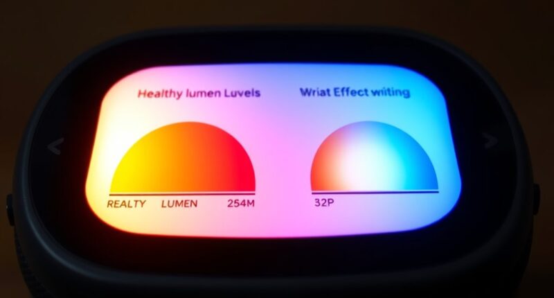 optimal lumen level guidelines