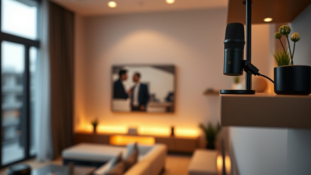 optimized microphone placement privacy