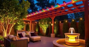 outdoor led rope light guide