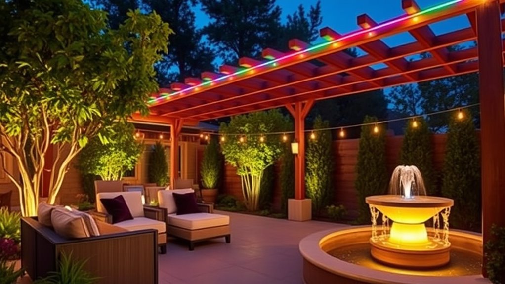 outdoor led rope light guide