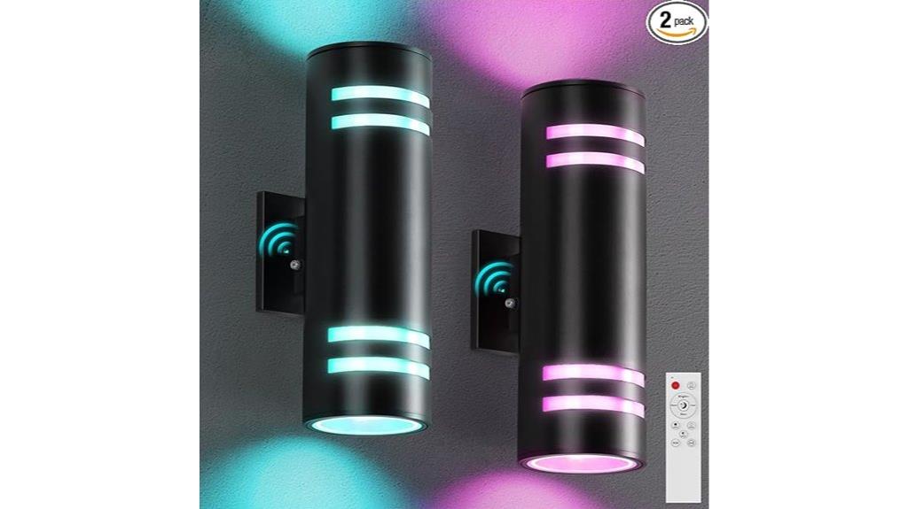 outdoor smart wall lights