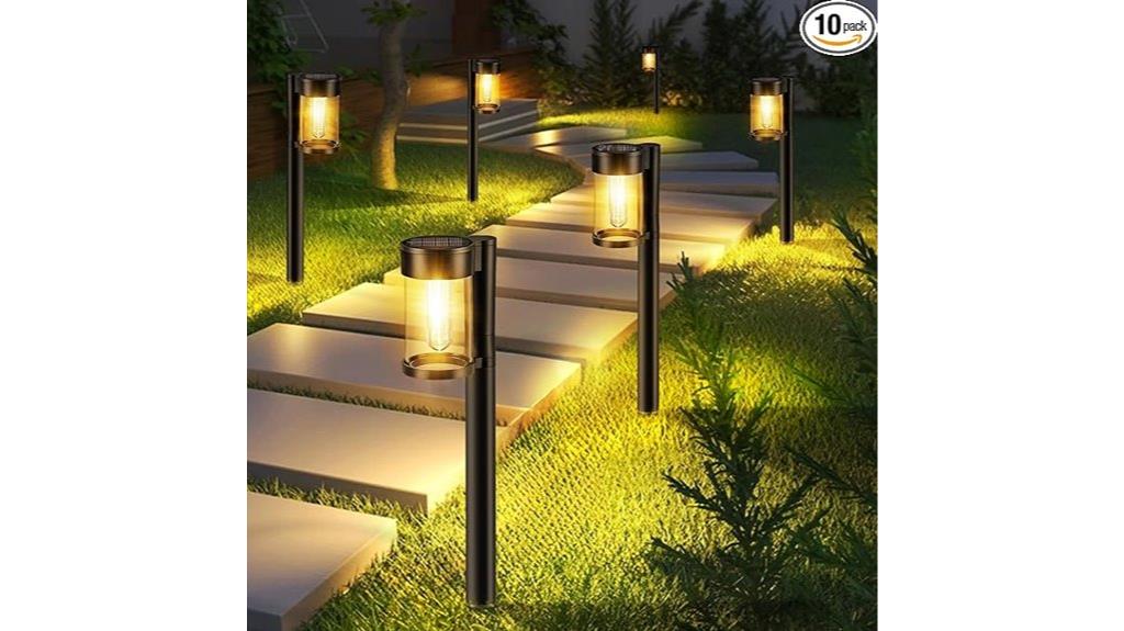 outdoor solar pathway lights