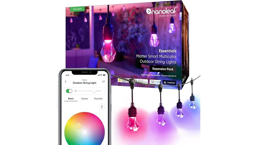 outdoor string light extension