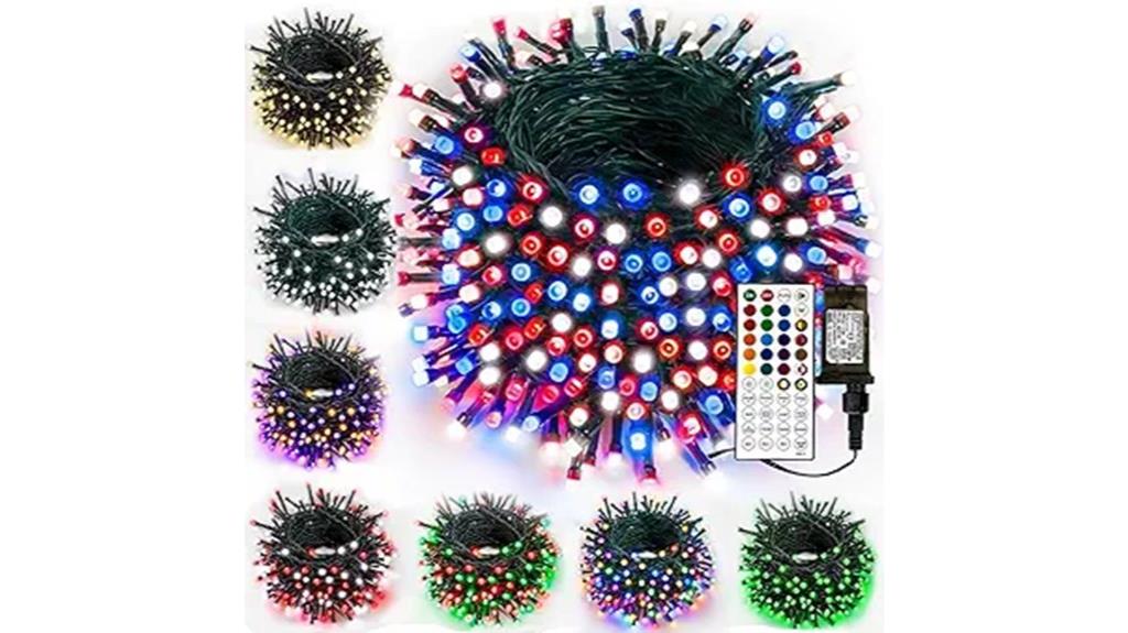 patriotic color changing lights