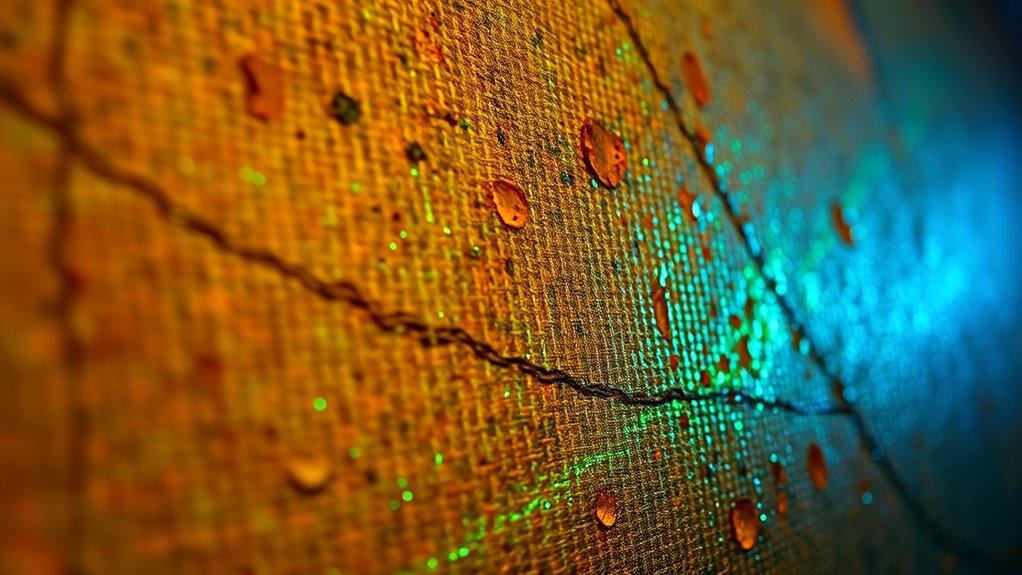 pigment light interaction analysis
