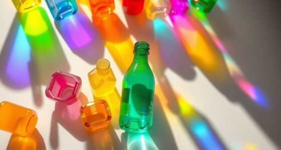 plastic bottle prism crafts