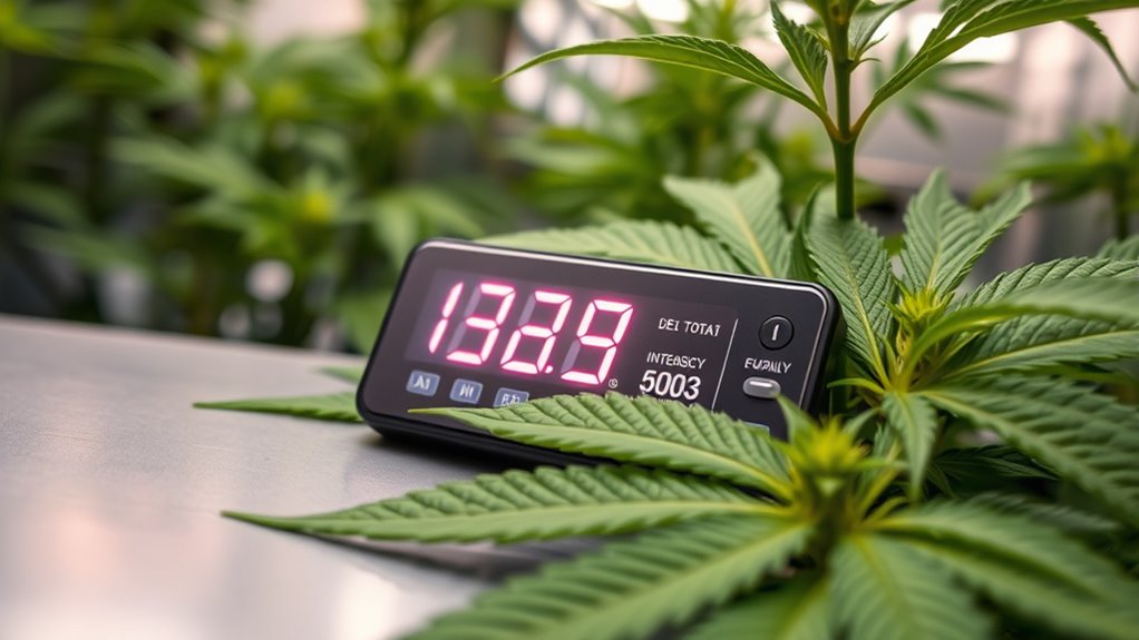 precise grow light management