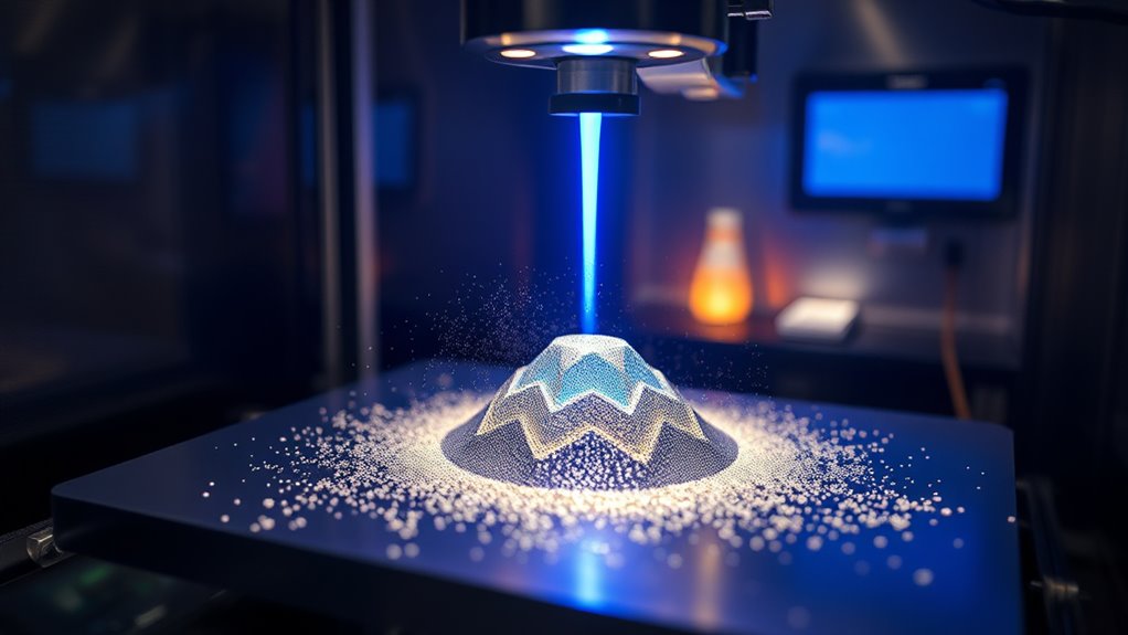 precise metal powder fusing
