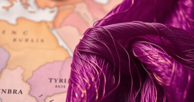 purple dye trade route