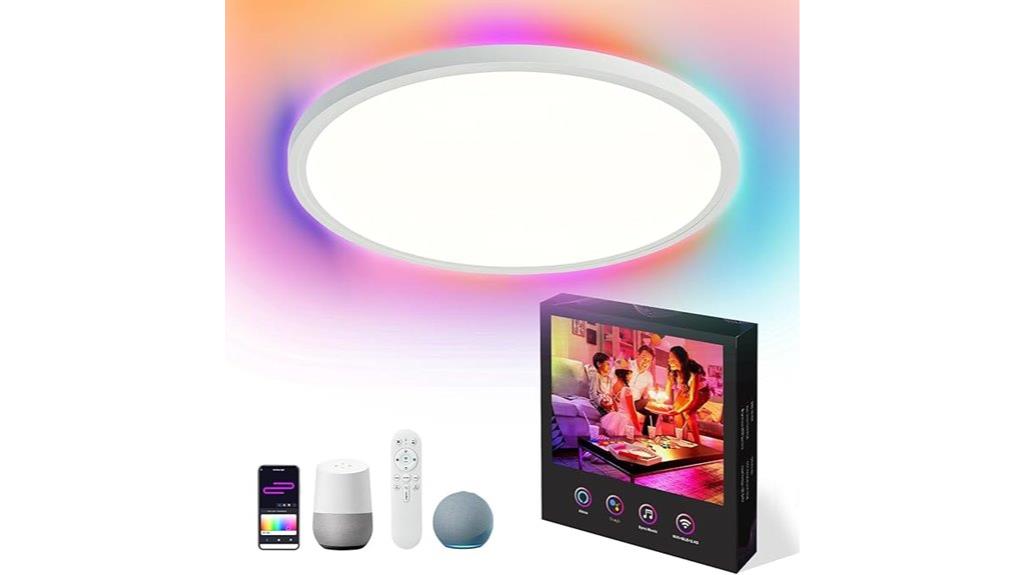 rgb ceiling light control