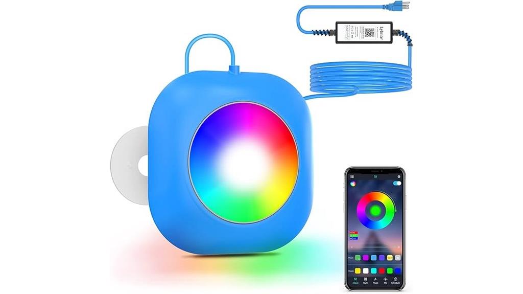 rgb pool lights app controlled