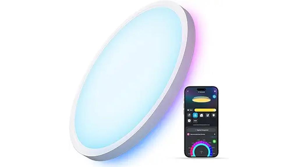 rgbic 12 inch ceiling light