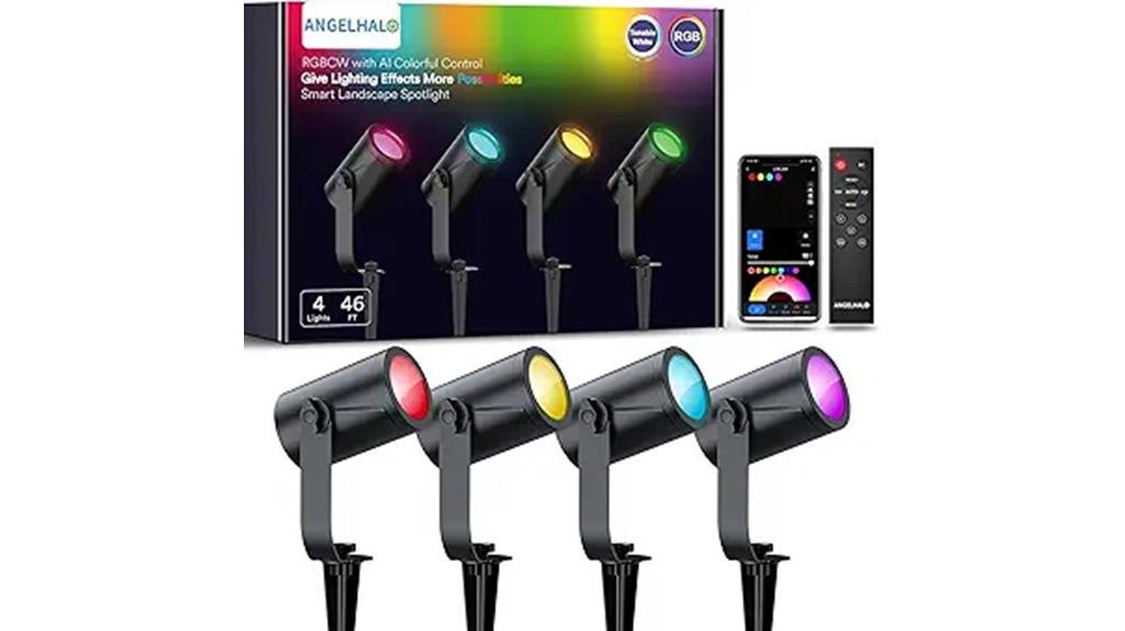 rgbw pathway lighting pack