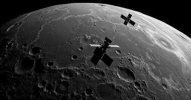 satellite capture during lunar transit