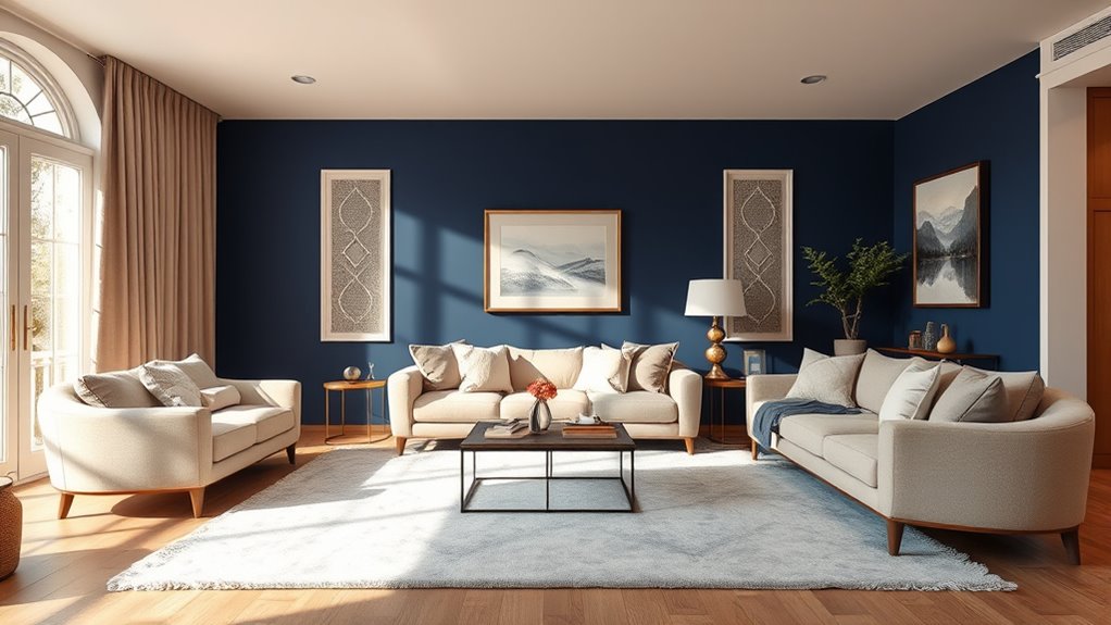 set mood with dominant color