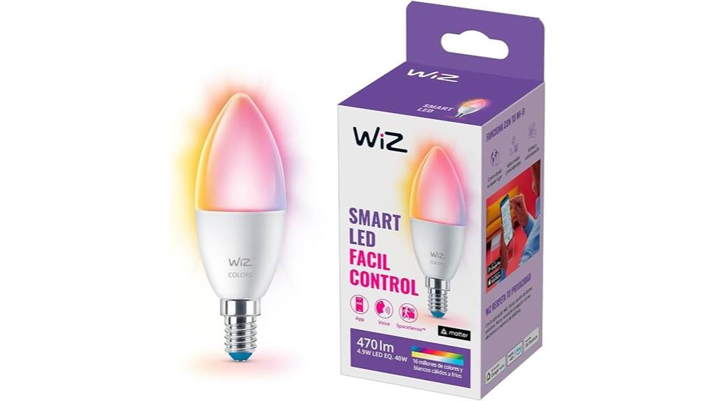 smart 40w candle bulb