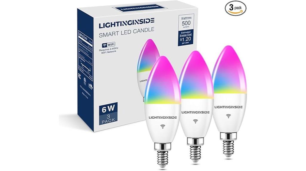 smart bulbs pack of three