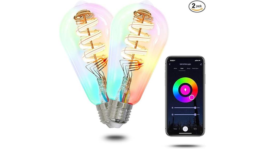 smart edison led bulbs