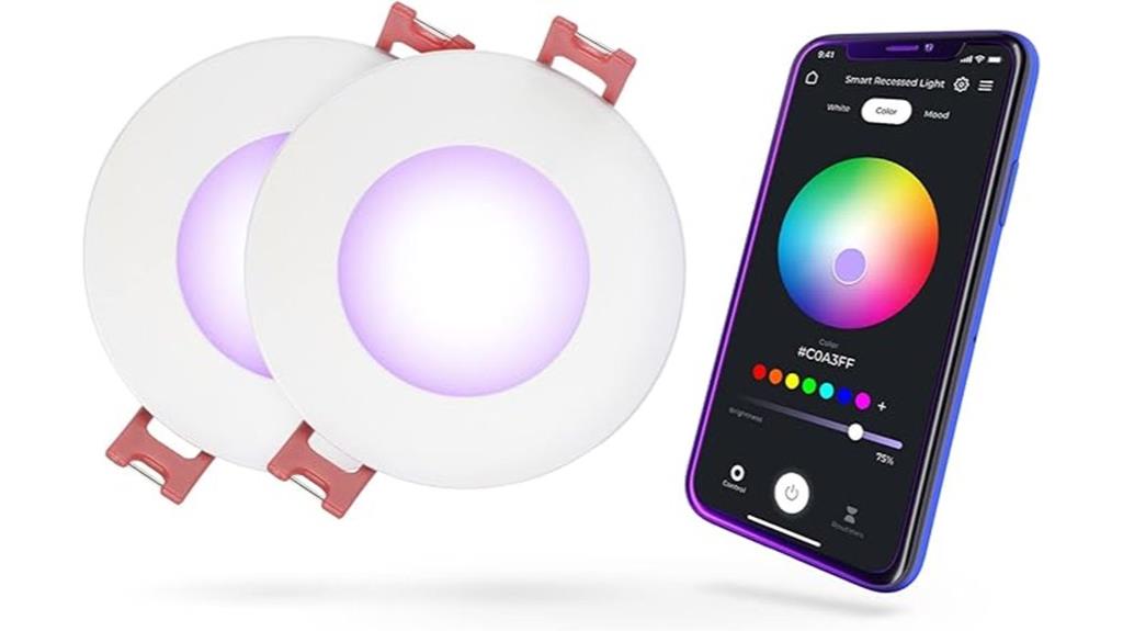 smart led recessed lighting