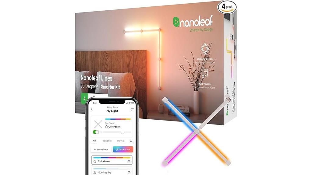 smart led wall lights
