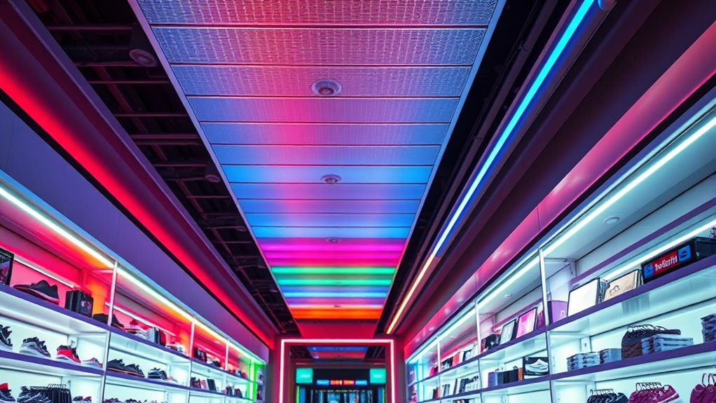 smart retail lighting guidance