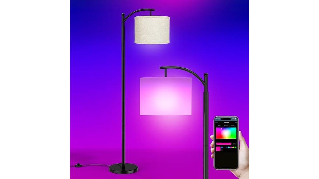smart rgb floor lamp