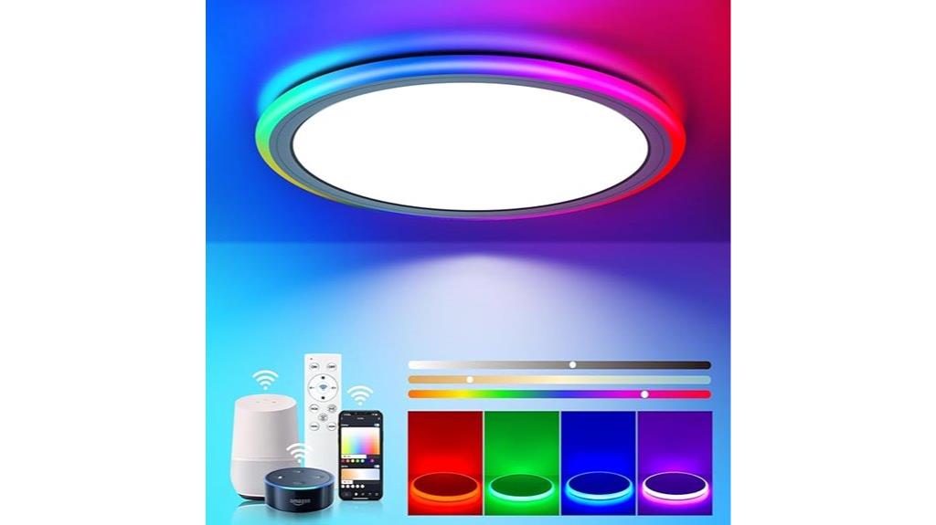 smart rgb led ceiling light