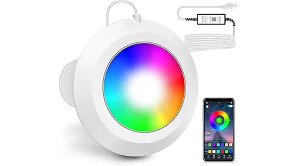 smart rgb pool lighting