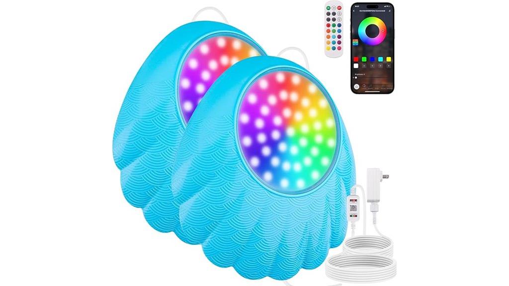 smart rgb pool lighting