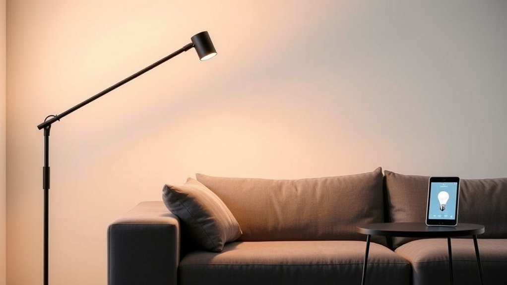 smart stylish floor lighting