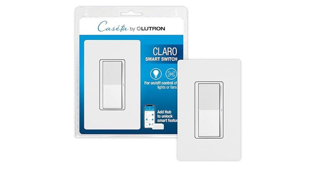 smart switch with wall plate