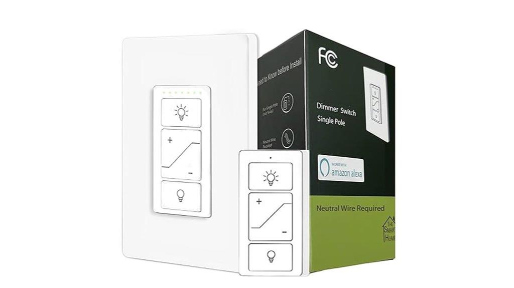 smart wall dimmer switch