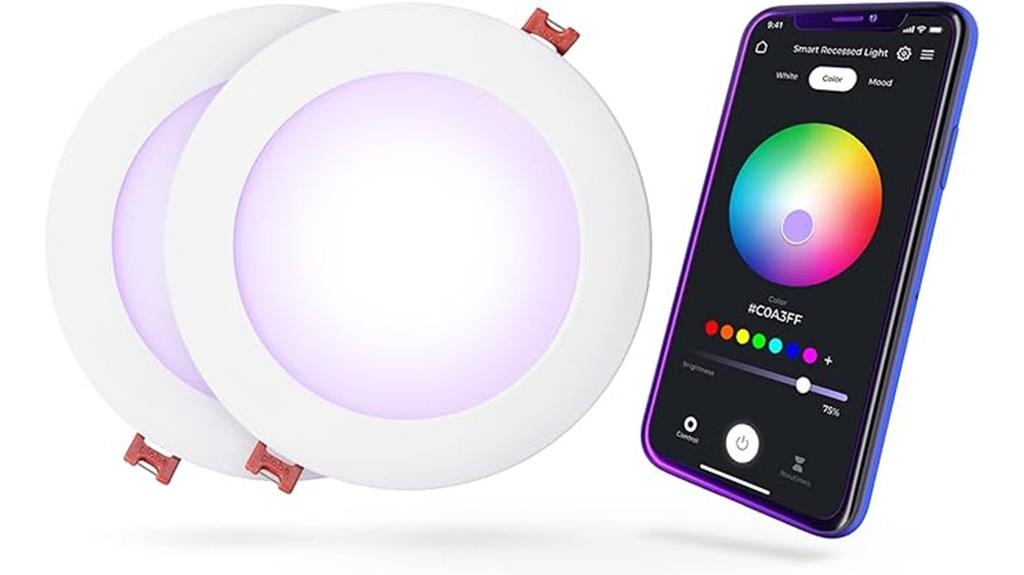 smart wi fi recessed lights