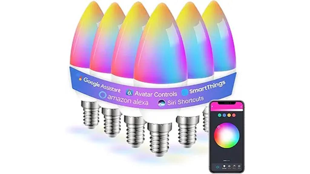 smart wifi color bulbs