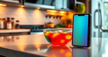 smartphone food dye identification