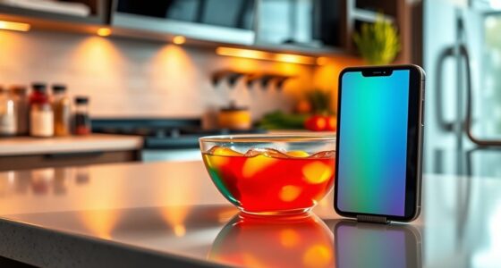 smartphone food dye identification