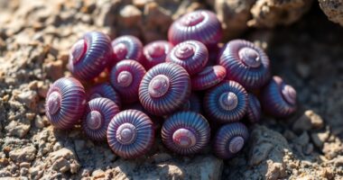 snails produce valuable purple dye