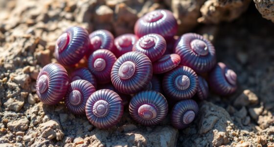 snails produce valuable purple dye
