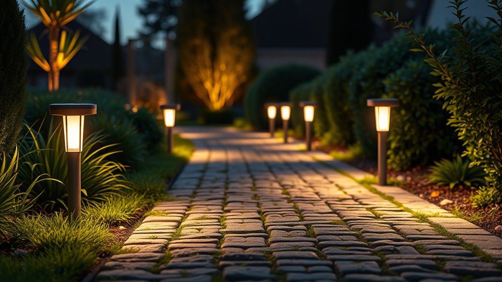 solar lights brightness control durability