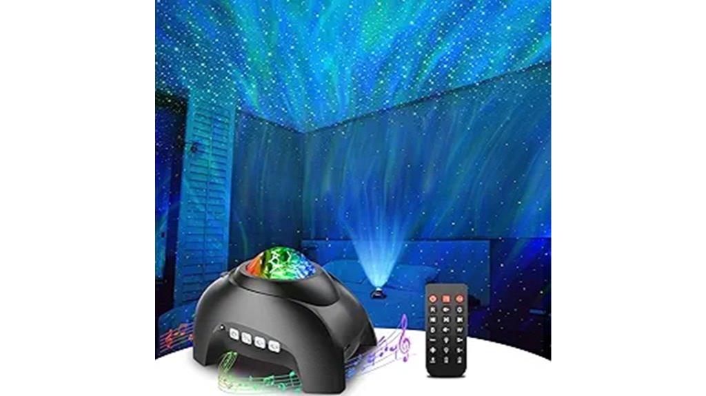 starry projector with bluetooth