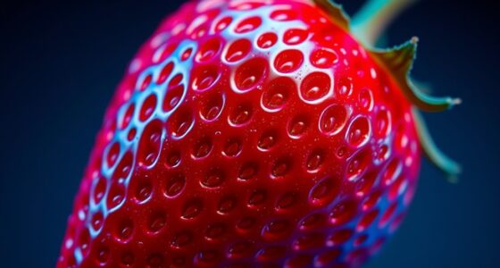 strawberry color sweetness ratio