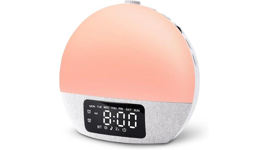 sunrise clock with sounds