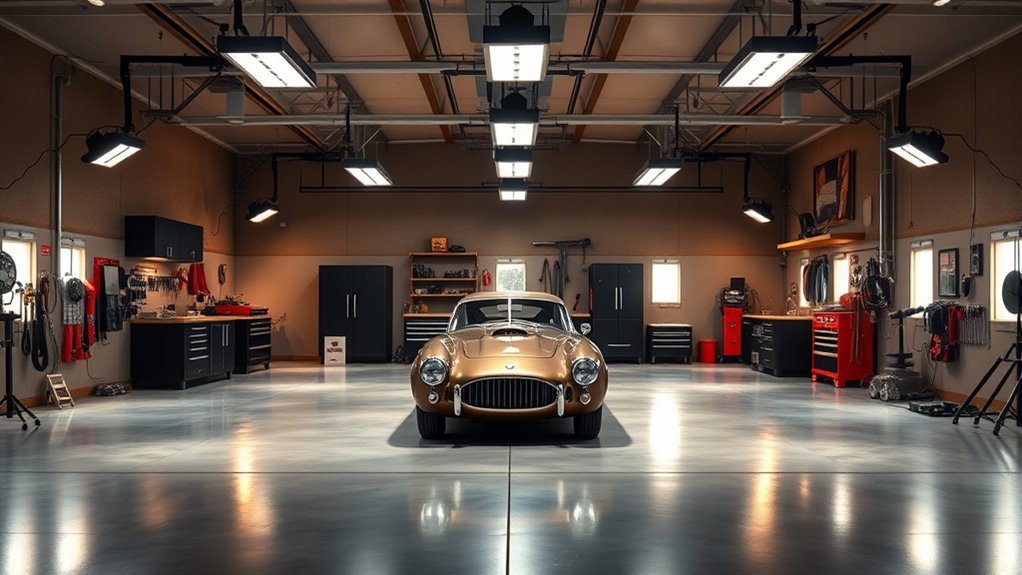top garage smart lighting