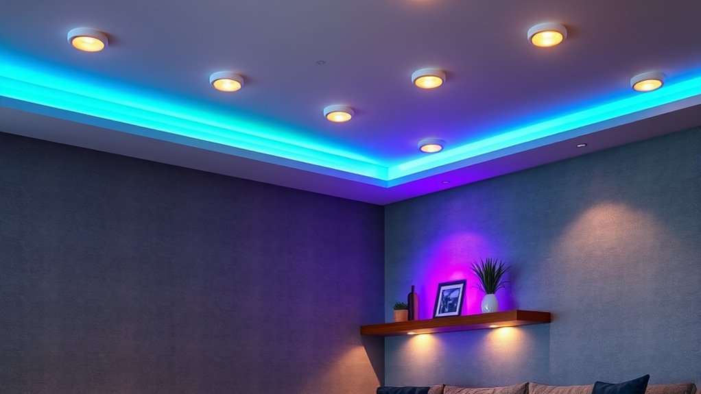 top remote led puck lights