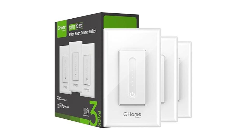 triple pack smart dimmer switches