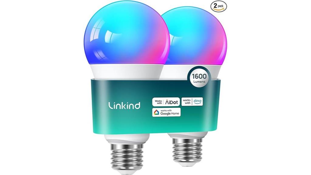 two pack smart bulbs