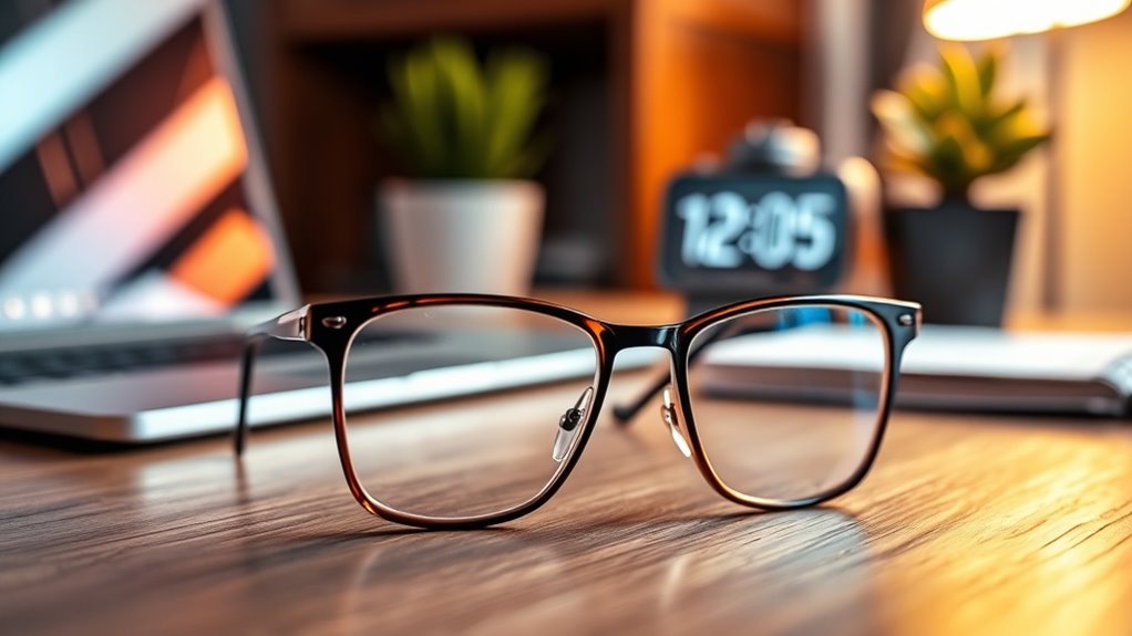 use blue blocking glasses selectively