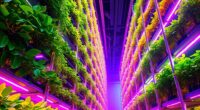 vertical farming spectrum control