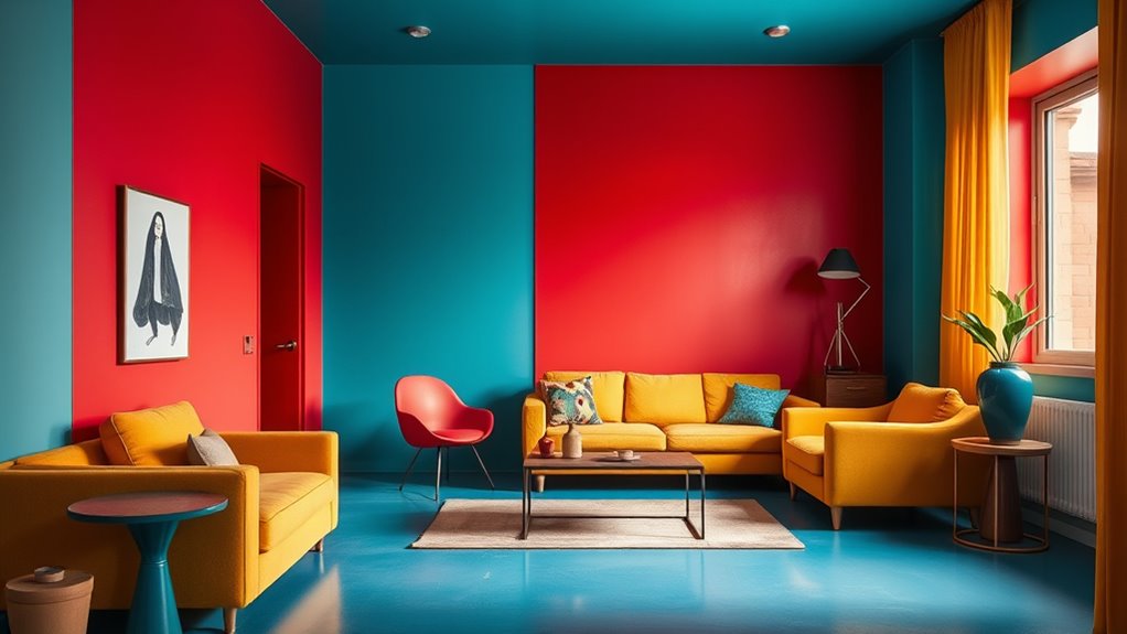 vibrant contrasts create harmony