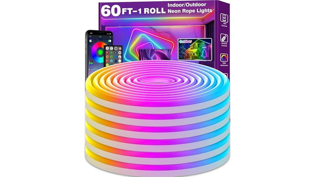 waterproof rgb neon lights